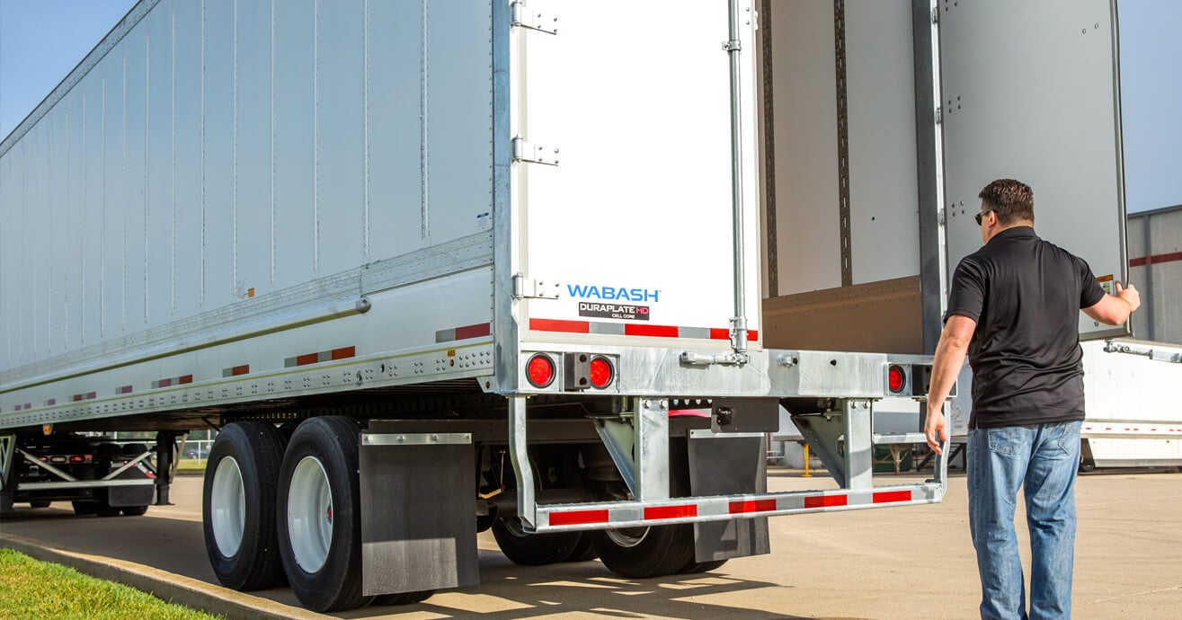 Wabash flatbed Trailer